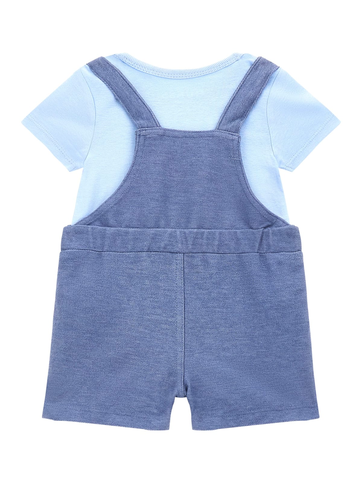 SET BODY+ KNIT DENIM OVERALL