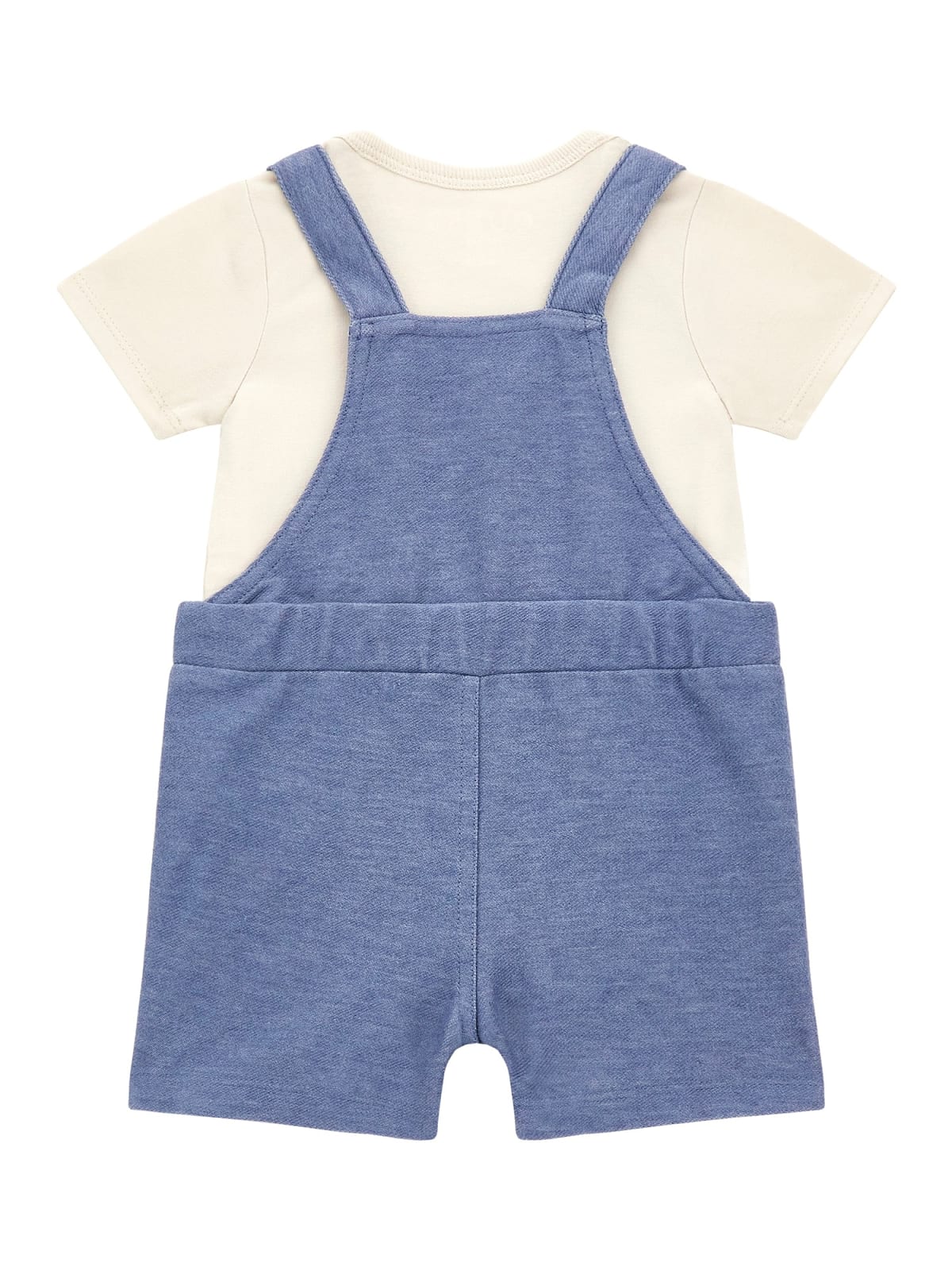 SET BODY+ KNIT DENIM OVERALL