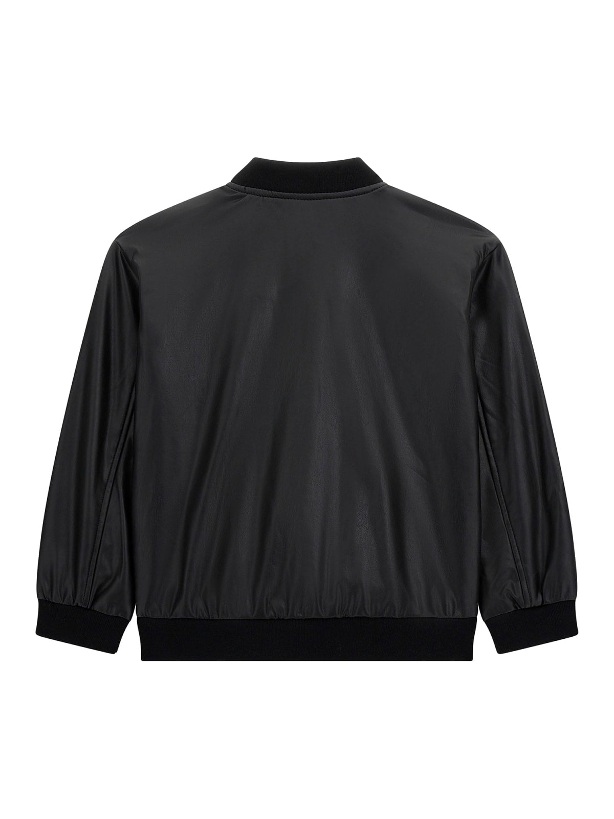 STRETCH PU PADDED LS BOMBER