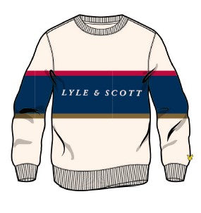 Volley Stripe Sweatshirt