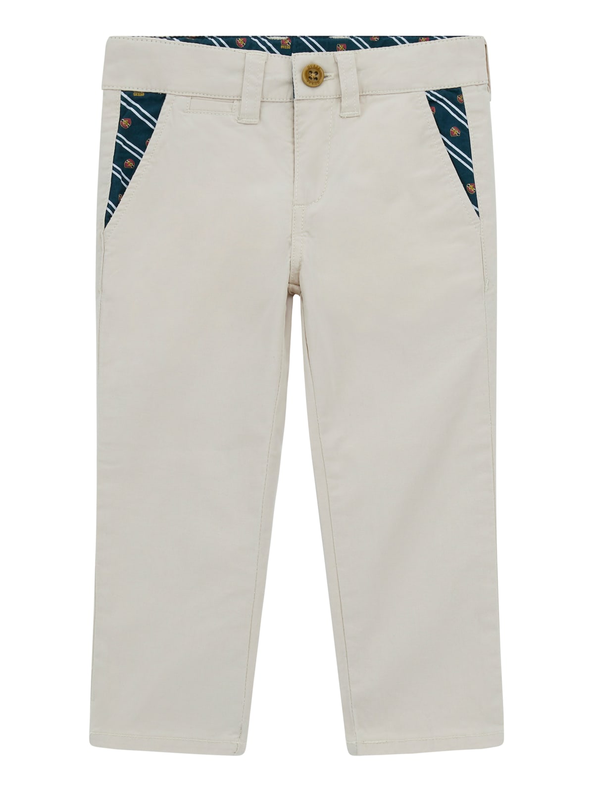 GABARDINE CHINO PANTS