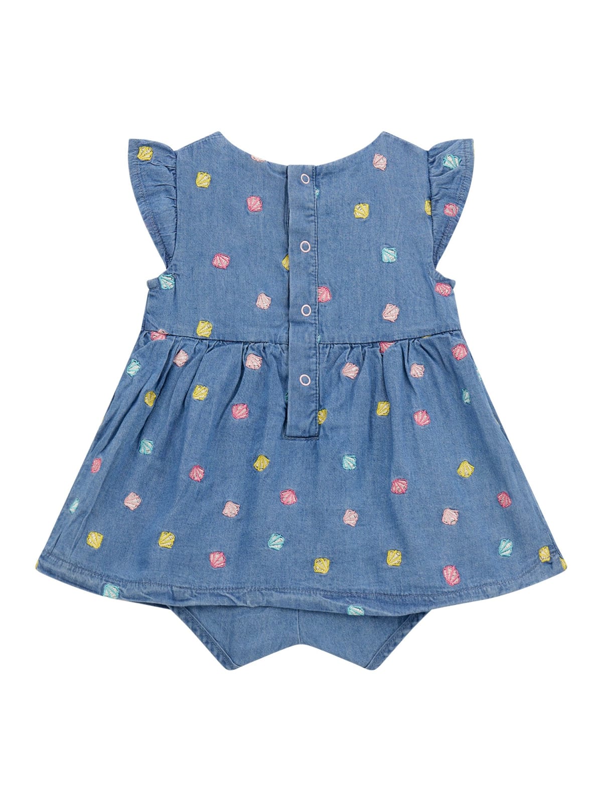 CHAMBRAY SS DRESS BODYSUIT